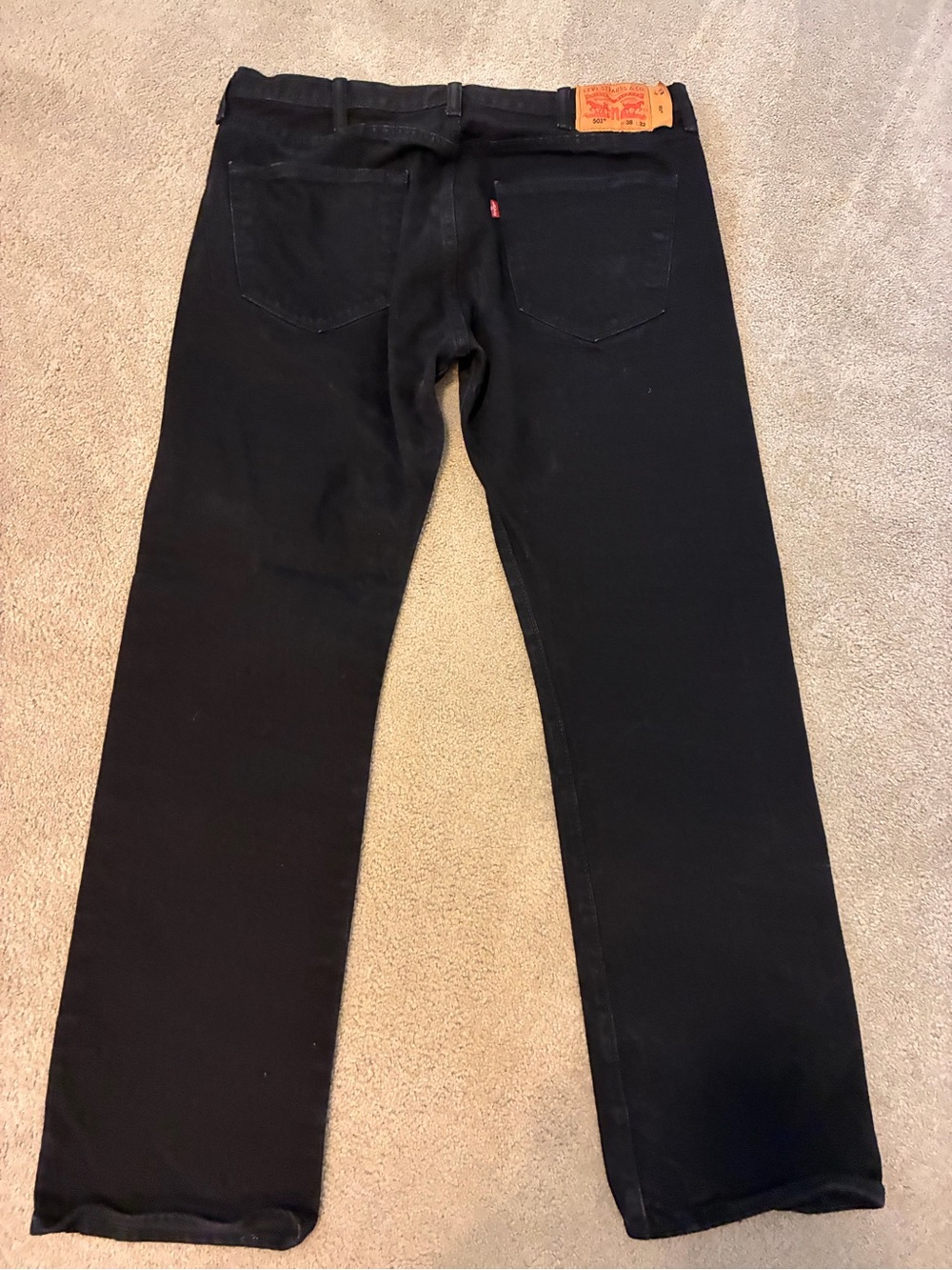 Men's Levi 501 Button Fly Jeans - Classic Straight Fit